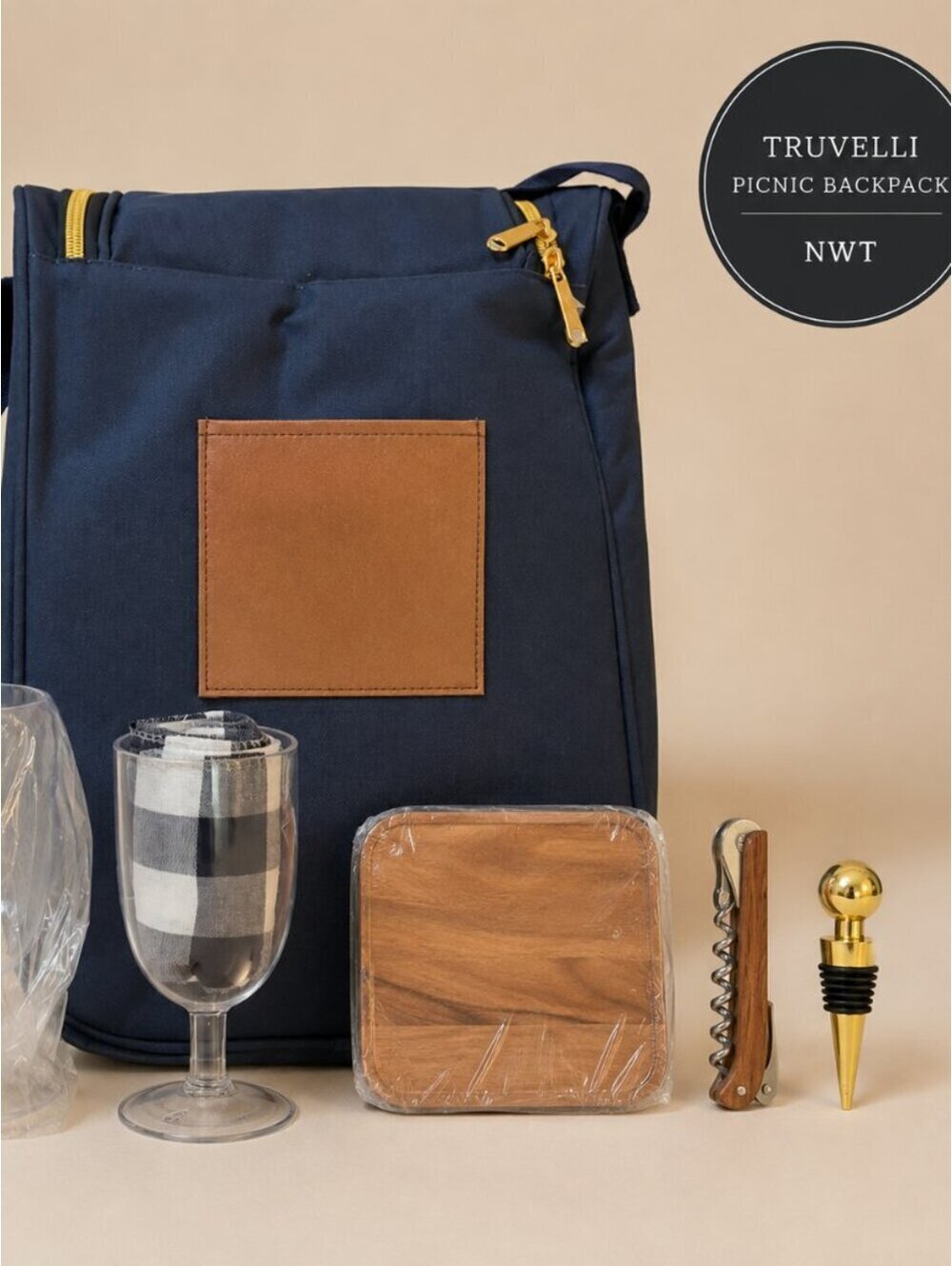 New With Tags | Truvelli | Insulated Picnic Backpack with Accessories